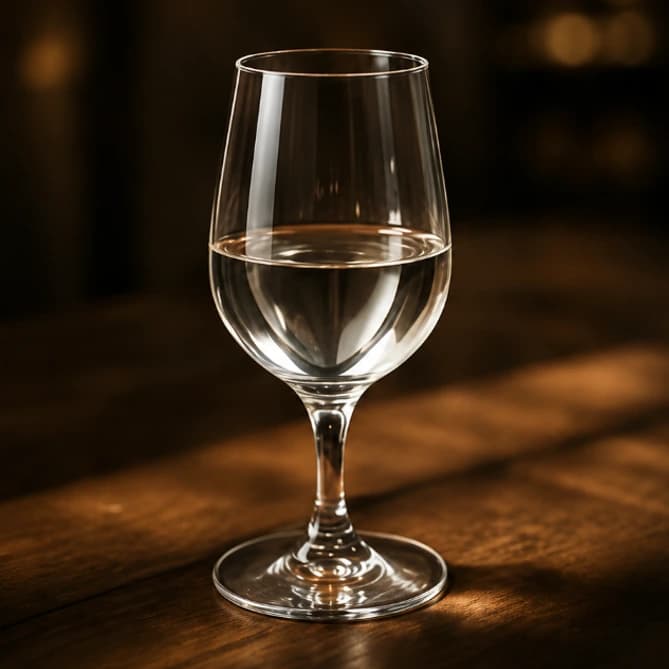 Neat in Crystal Flute - Tequila Riedel Glass
